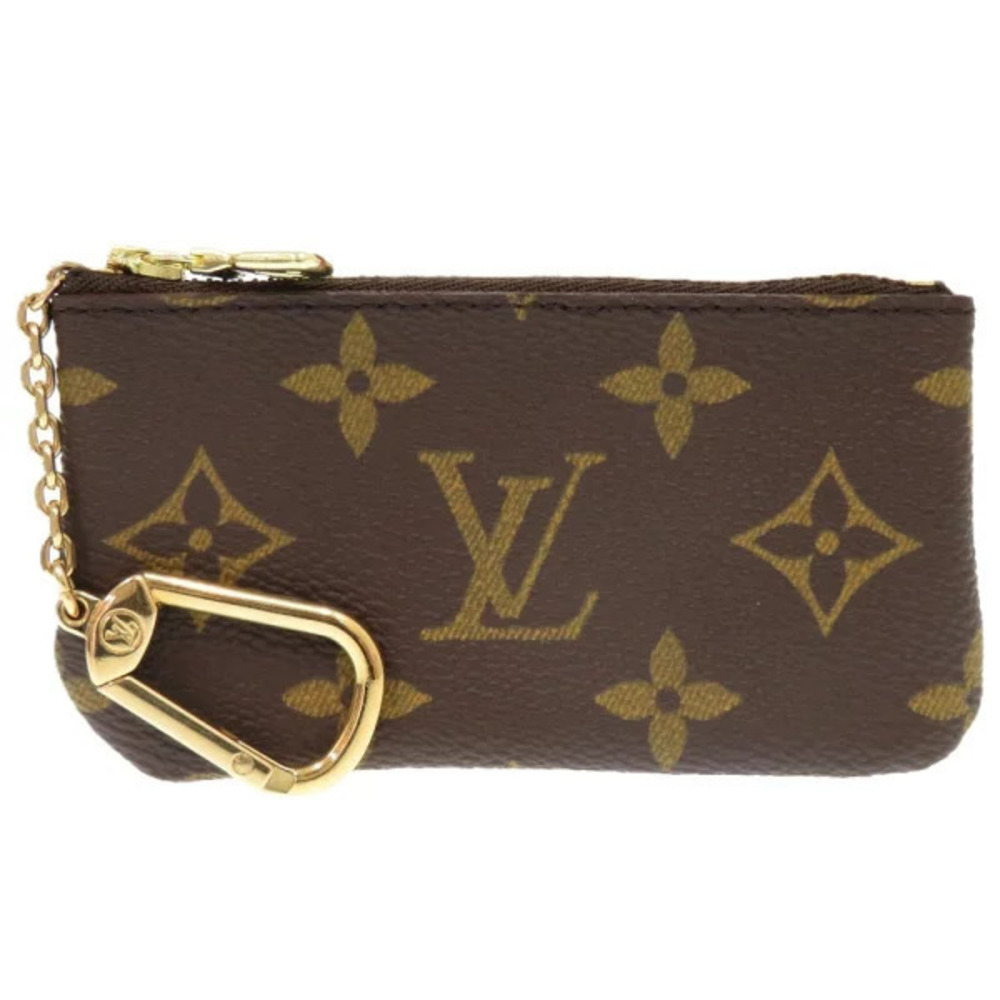 Louis Vuitton Pochette Monogram canvas brown LV coin case